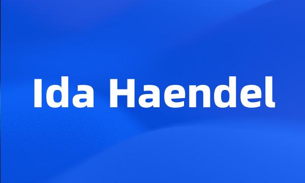 Ida Haendel