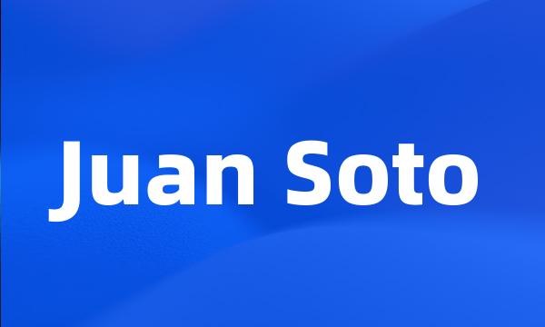 Juan Soto