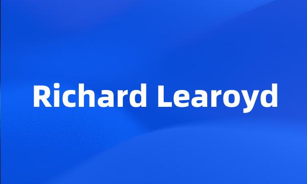 Richard Learoyd