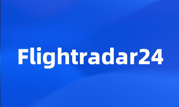 Flightradar24