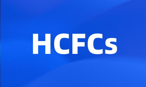 HCFCs