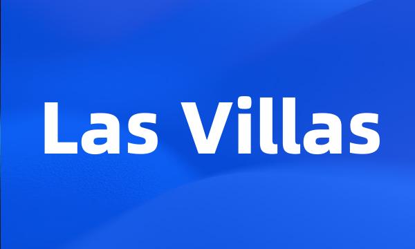 Las Villas