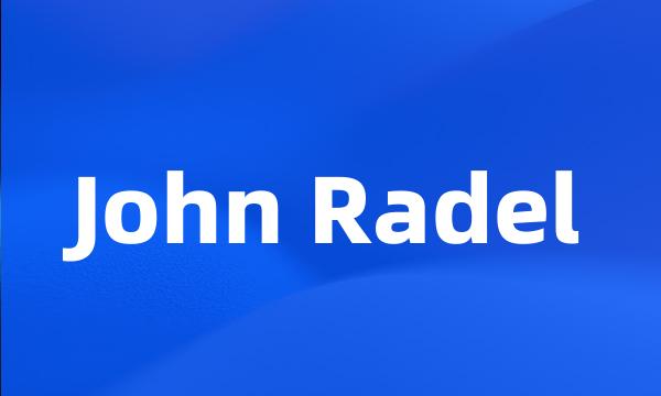 John Radel