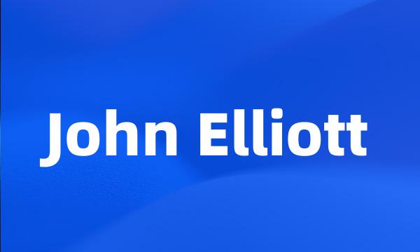 John Elliott