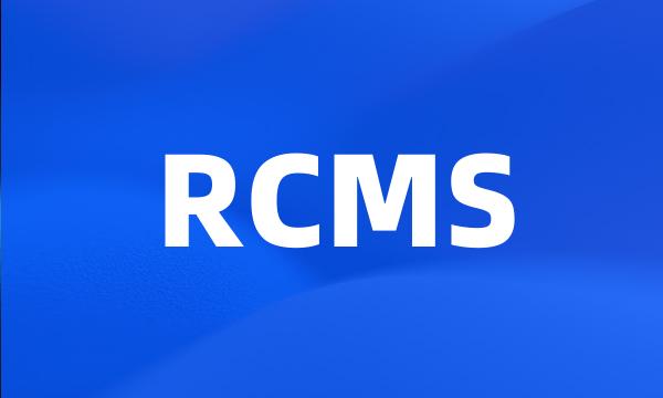 RCMS