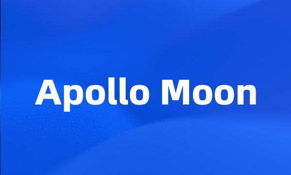 Apollo Moon