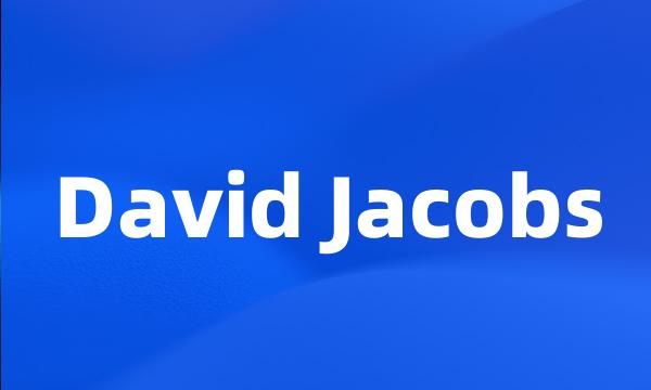 David Jacobs