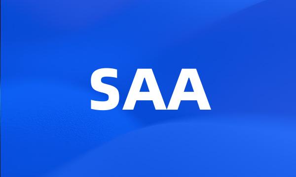 SAA