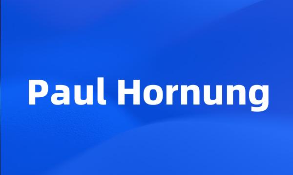 Paul Hornung