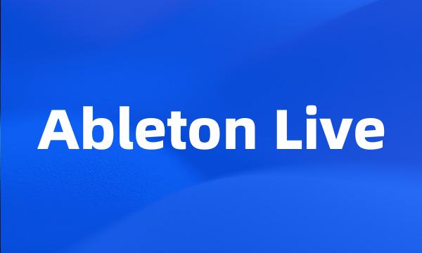 Ableton Live