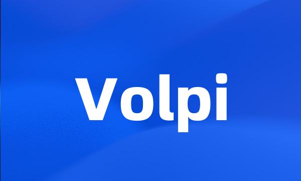 Volpi