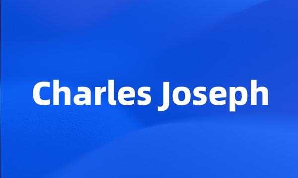 Charles Joseph