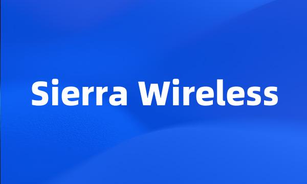 Sierra Wireless