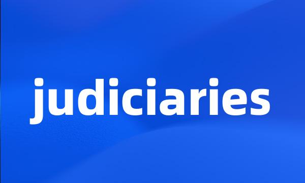 judiciaries