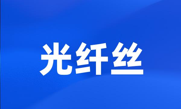 光纤丝