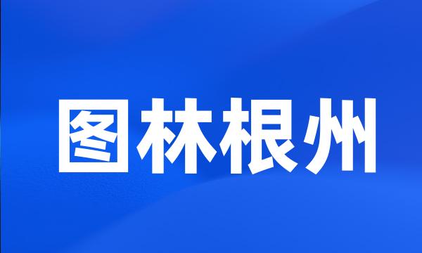 图林根州