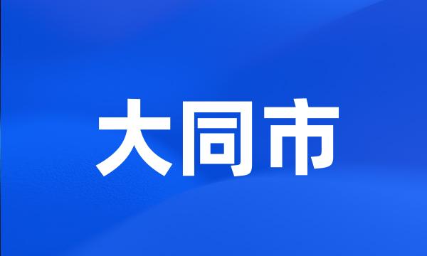 大同市