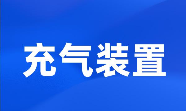 充气装置