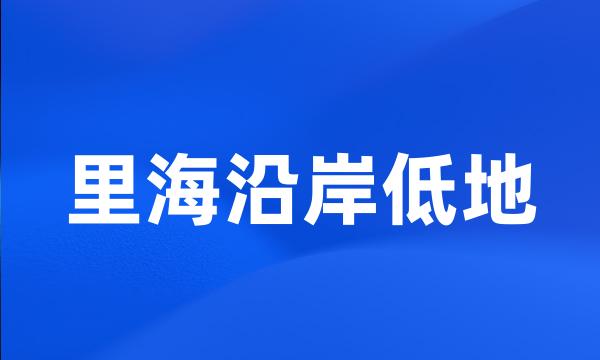 里海沿岸低地