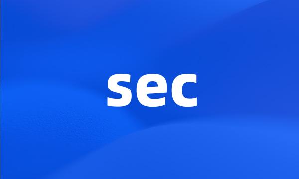 sec