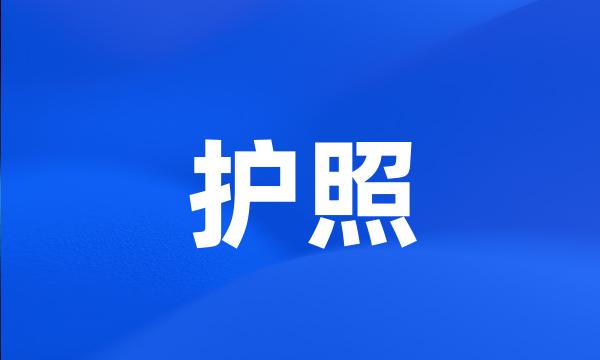 护照