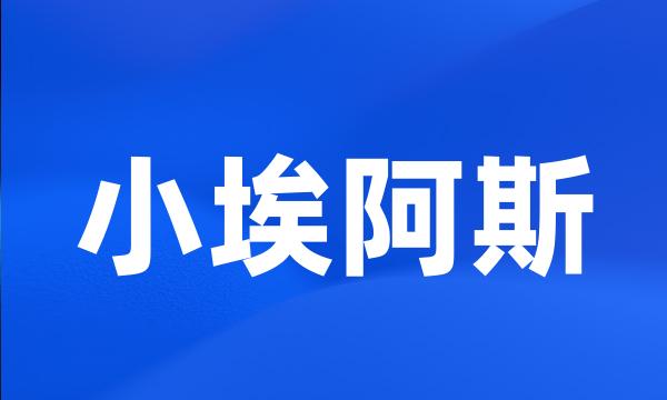 小埃阿斯