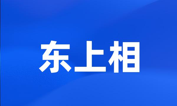 东上相