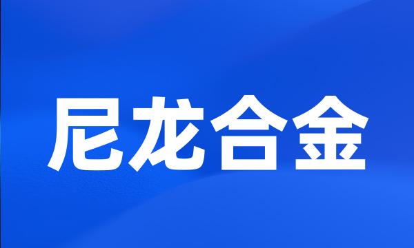 尼龙合金