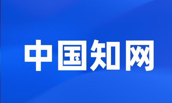 中国知网