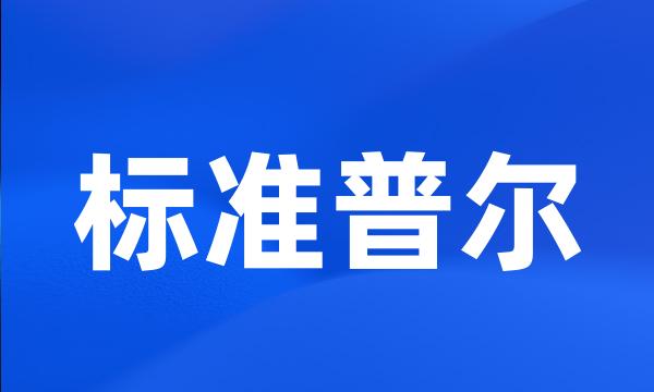 标准普尔