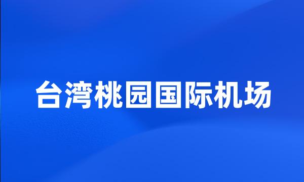 台湾桃园国际机场