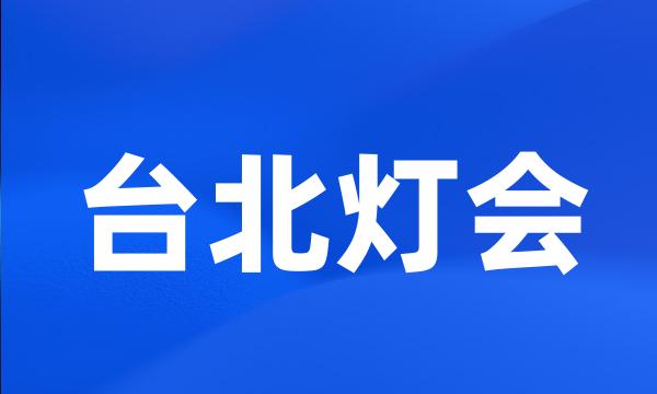 台北灯会