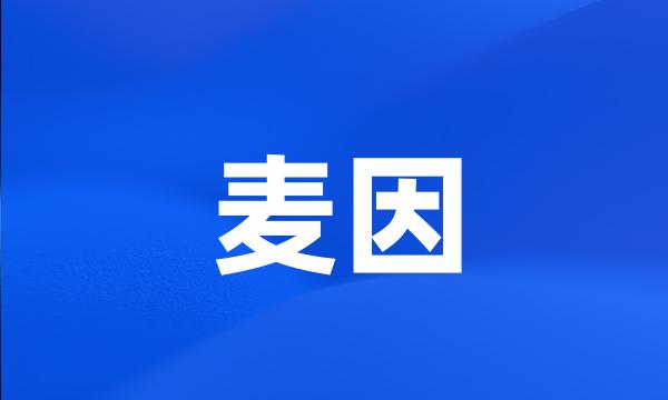 麦因