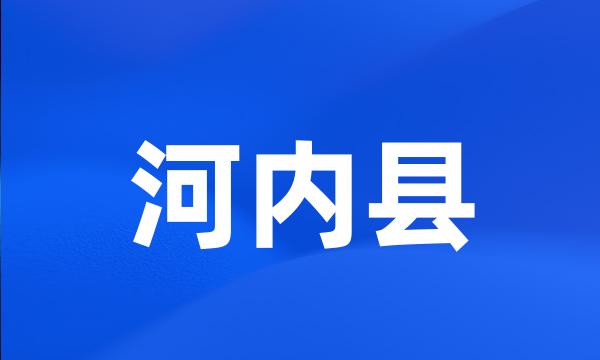 河内县