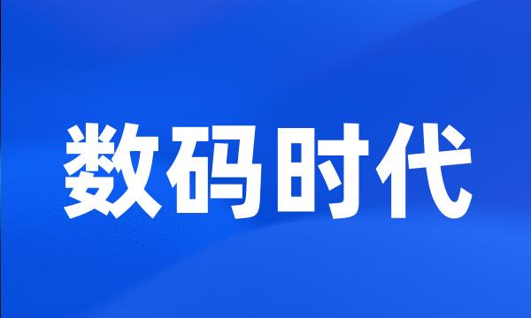 数码时代