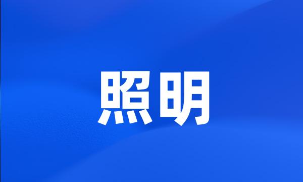 照明