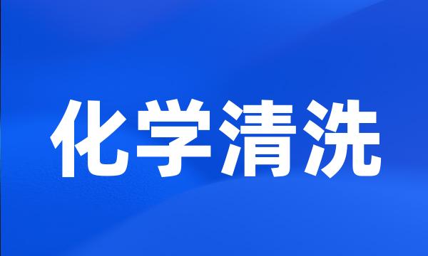 化学清洗