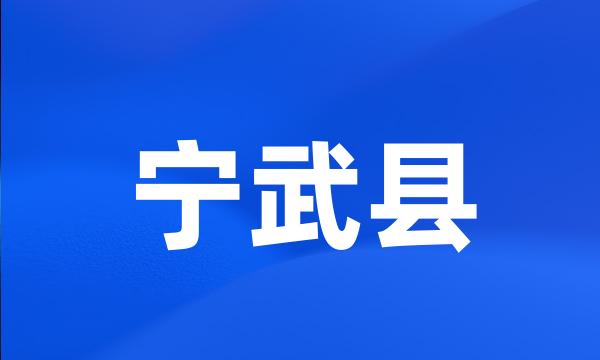 宁武县