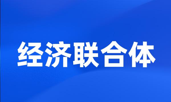 经济联合体