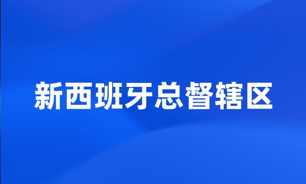 新西班牙总督辖区