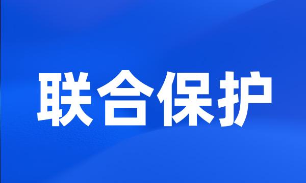 联合保护