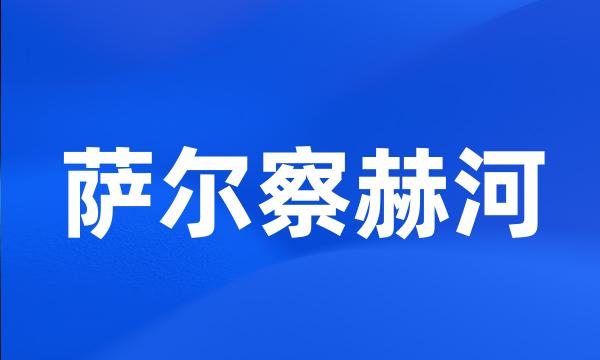 萨尔察赫河