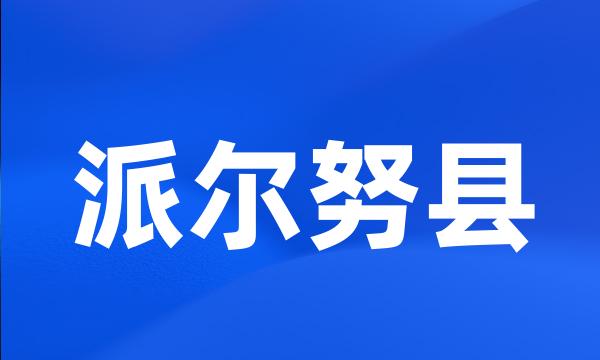 派尔努县