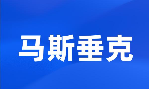 马斯垂克