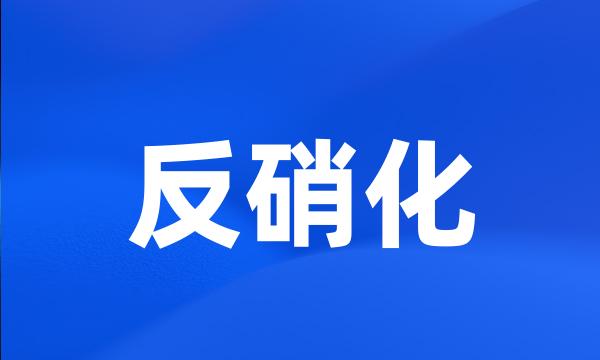 反硝化